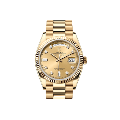 EM Sneakers Rolex Day-Date 128238 Champagne Dial 02