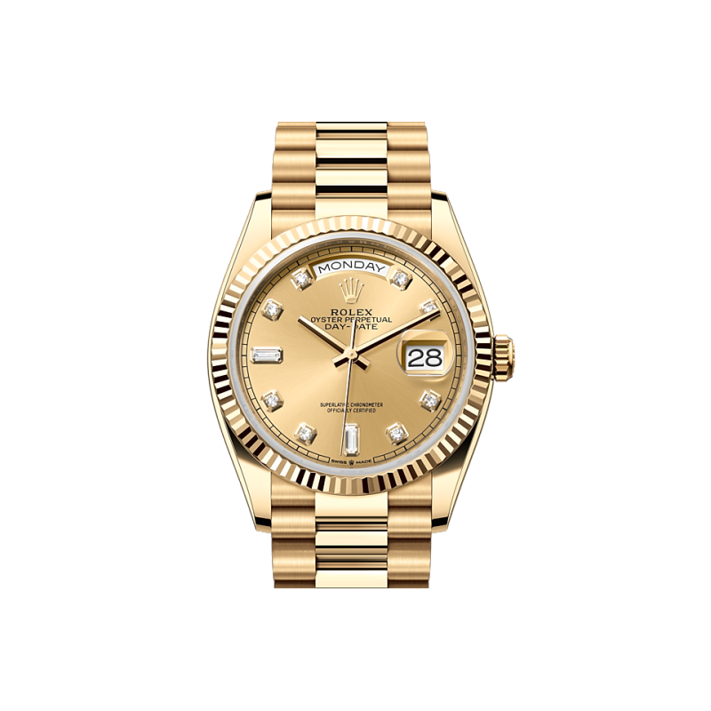 EM Sneakers Rolex Day-Date 128238 Champagne Dial