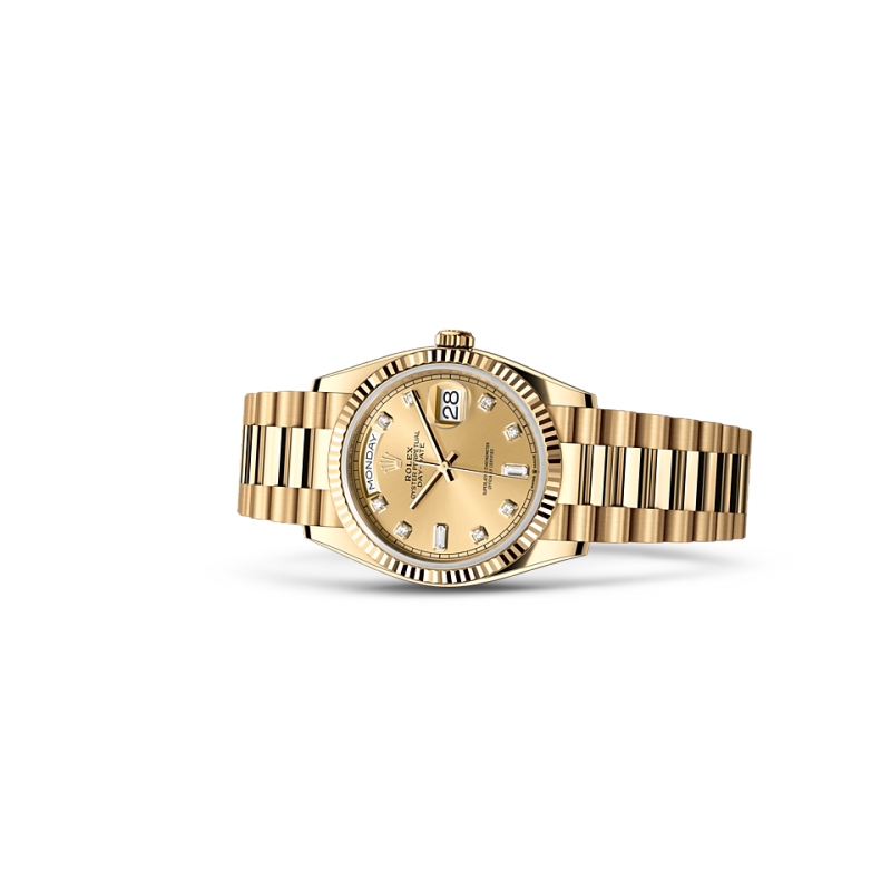 EM Sneakers Rolex Day-Date 128238 Champagne Dial
