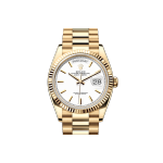 EM Sneakers Rolex Day-Date 128238 White Dial