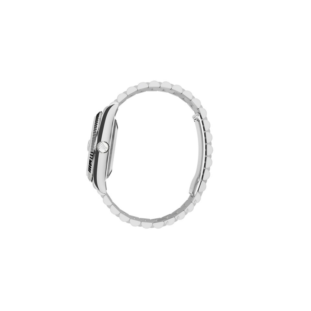 EM Sneakers Rolex Day-Date 128239 Silver Dial