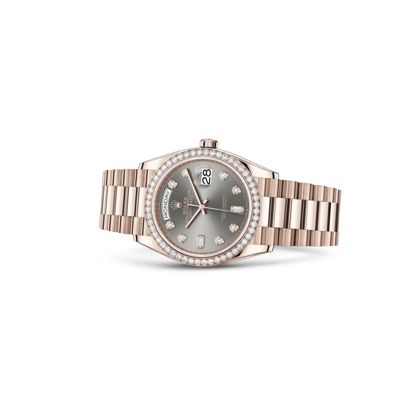EM Sneakers Rolex Day-Date 128345RBR Grey Dial