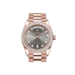 EM Sneakers Rolex Day-Date 128345RBR Grey Dial