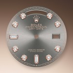 EM Sneakers Rolex Day-Date 128345RBR Grey Dial