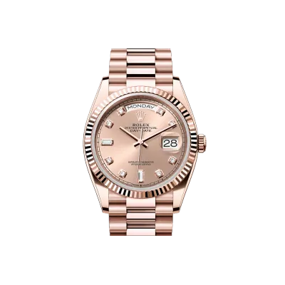 EM Sneakers Rolex Day-Date  128235 Rose Gold Dial 02