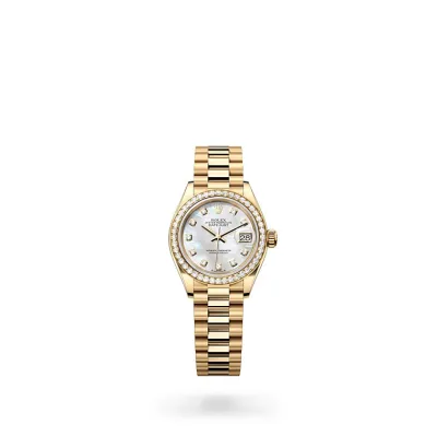 EM Sneakers Rolex Lady-Datejust 279138RBR White Dial 01