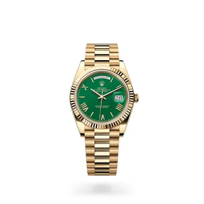 EM Sneakers Rolex Day-Date228238 Green Dial 01