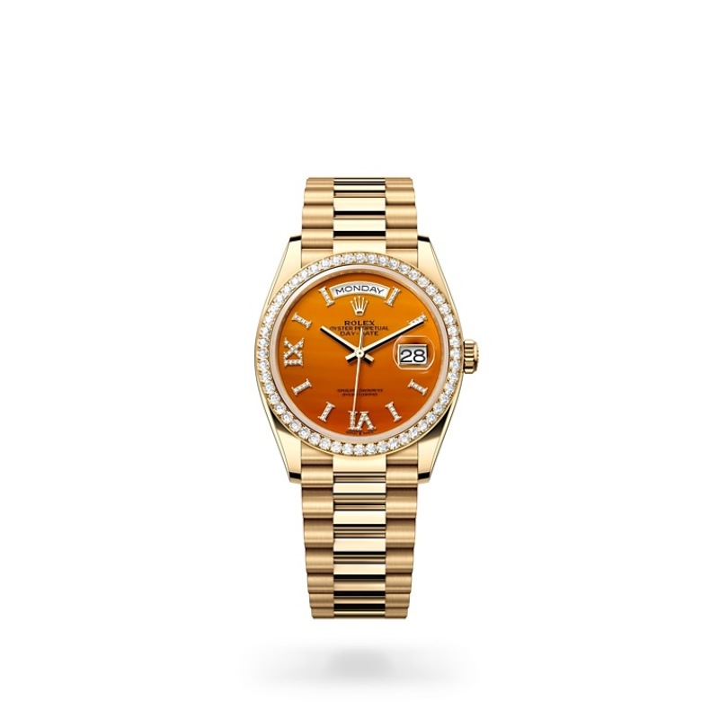 EM Sneakers Rolex Day-Date 128348RBR Carnelian Dial