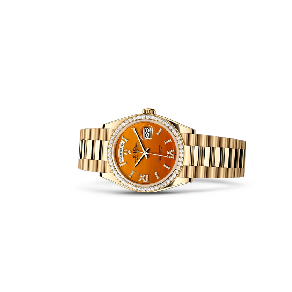 EM Sneakers Rolex Day-Date 128348RBR Carnelian Dial