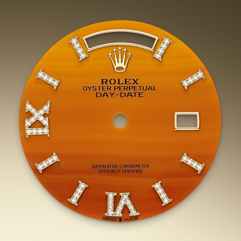 EM Sneakers Rolex Day-Date 128348RBR Carnelian Dial