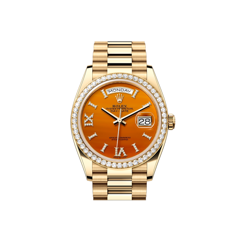 EM Sneakers Rolex Day-Date 128348RBR Carnelian Dial