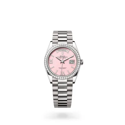 EM Sneakers Rolex Day-Date 128349RBR Pink Dial 01
