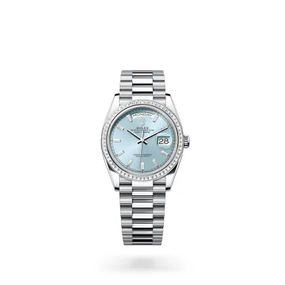 EM Sneakers Rolex Day-Date 128396TBR Blue Dial 01