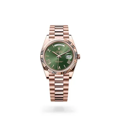 EM Sneakers Rolex Day-Date 228235 Green Dial 01