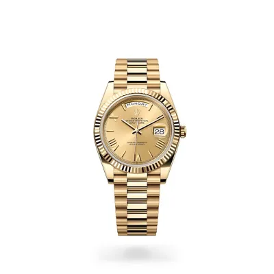 EM Sneakers Rolex Day-Date 228238 Champagne Dial 01