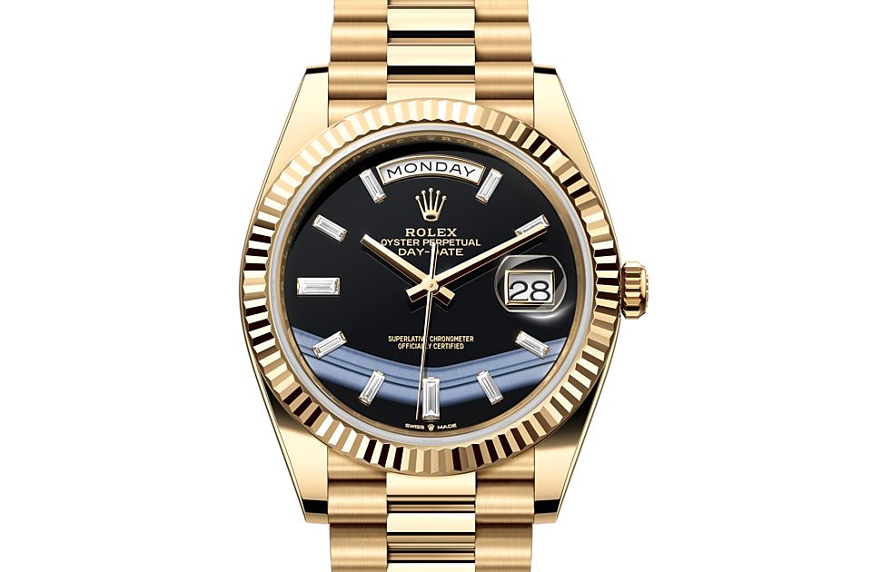 EM Sneakers Rolex Day-Date 228238 Onyx Dial