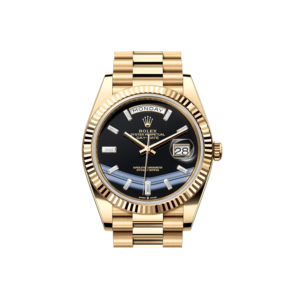 EM Sneakers Rolex Day-Date 228238 Onyx Dial