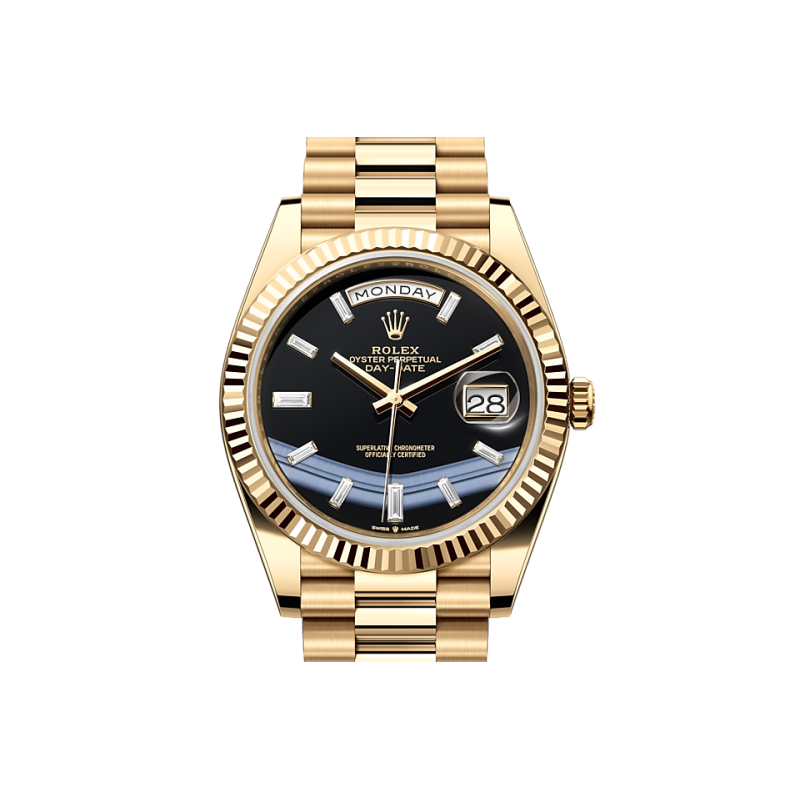 EM Sneakers Rolex Day-Date 228238 Onyx Dial