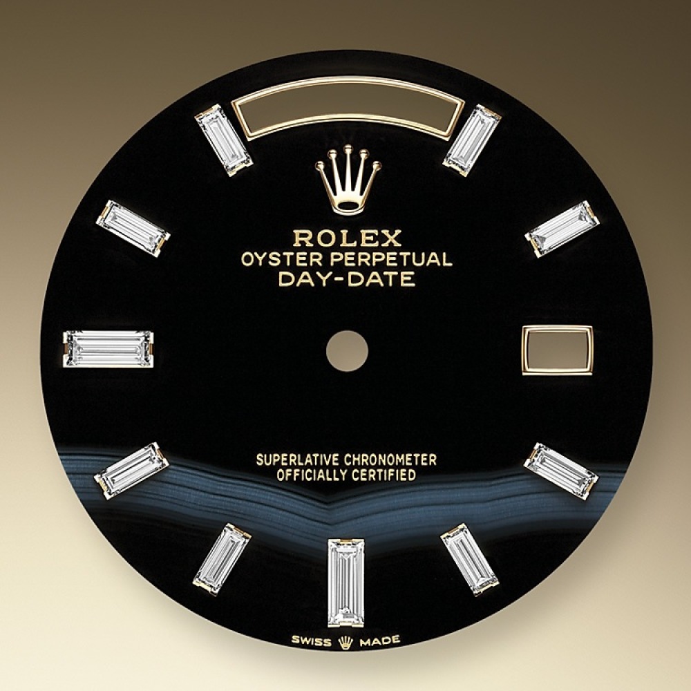 EM Sneakers Rolex Day-Date 228238 Onyx Dial
