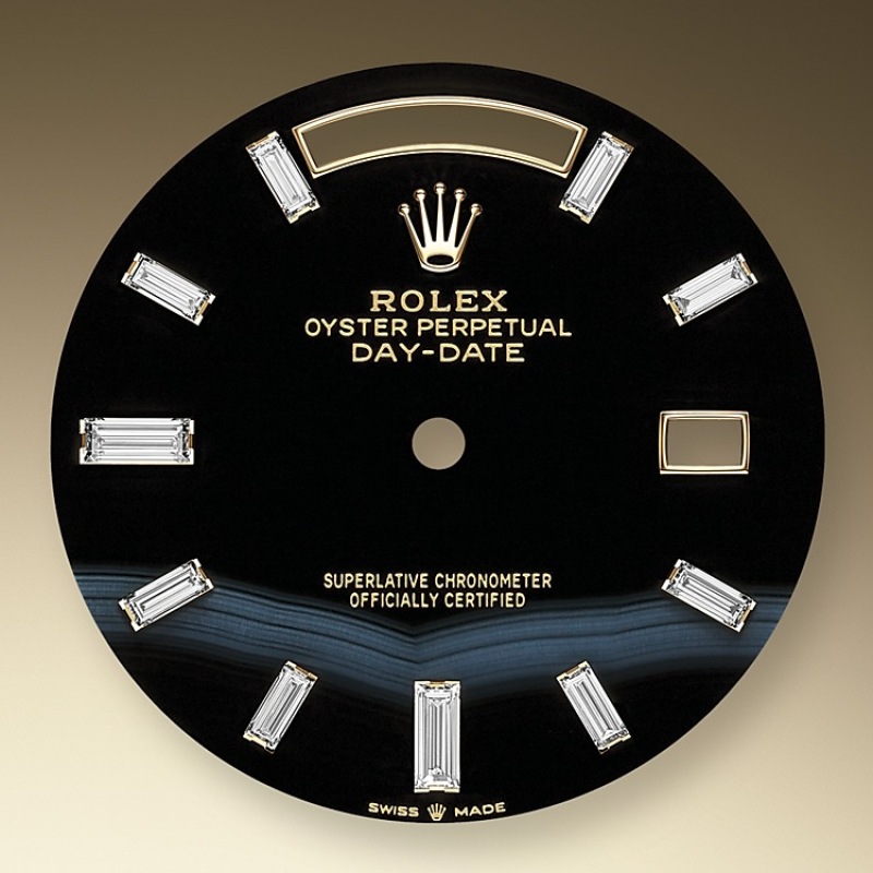 EM Sneakers Rolex Day-Date 228238 Onyx Dial
