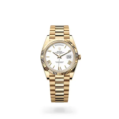 EM Sneakers Rolex Day-Date 228238 White Dial 01