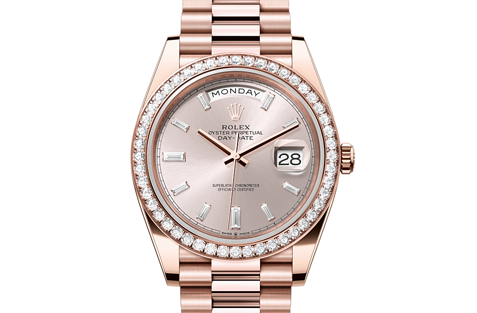 EM Sneakers Rolex Day-Date 228345RBR Sundust Dial