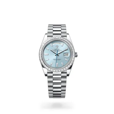 EM Sneakers Rolex Day-Date 228396TBR Ice-Blue Dial 01