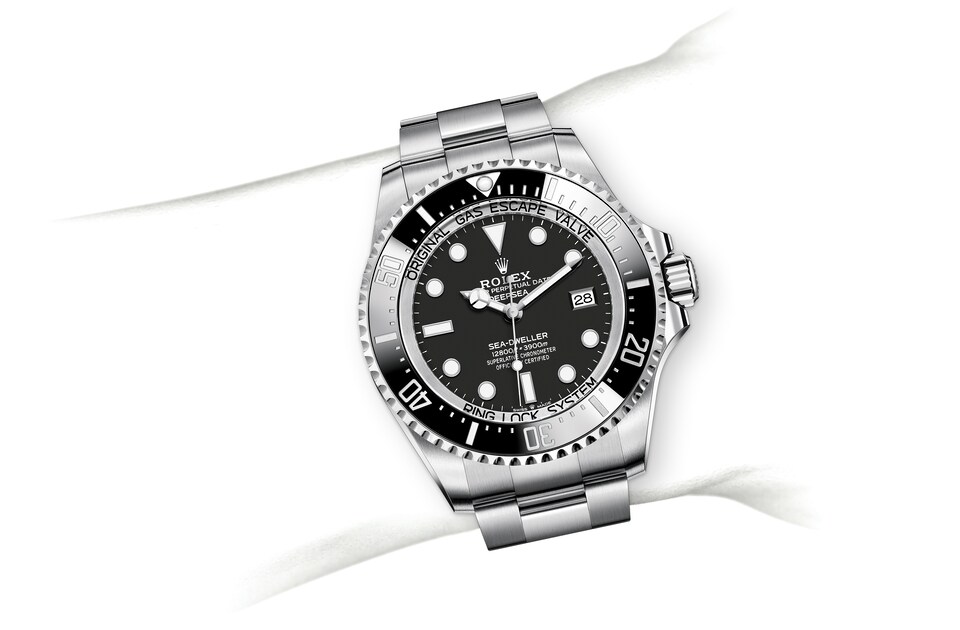 EM Sneakers Rolex Deepsea 136660 Black Dial