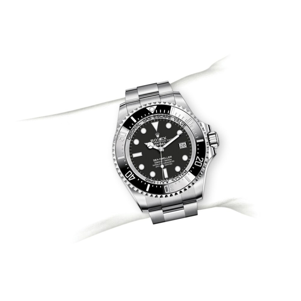 EM Sneakers Rolex Deepsea 136660 Black Dial