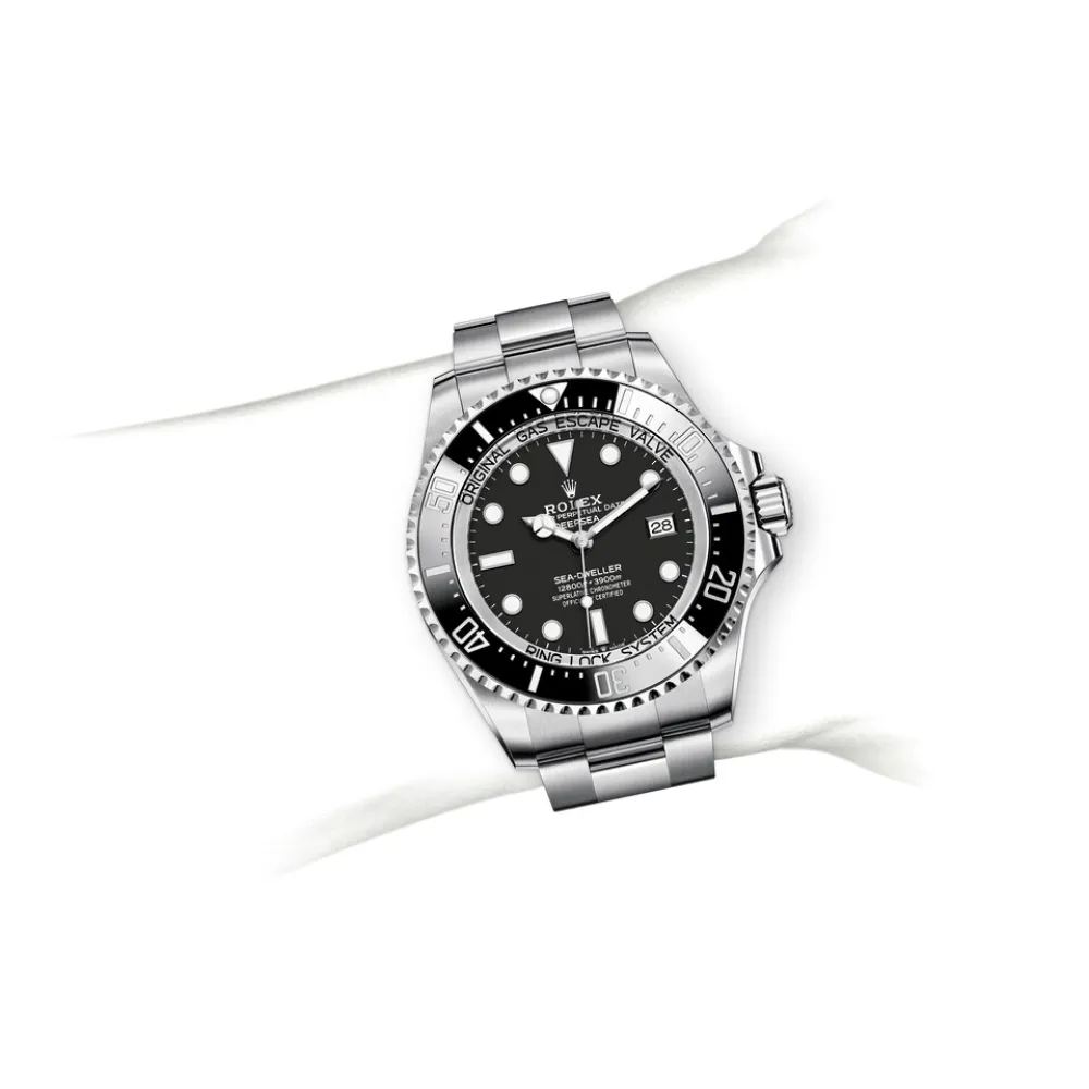 EM Sneakers Rolex Deepsea 136660 Black Dial