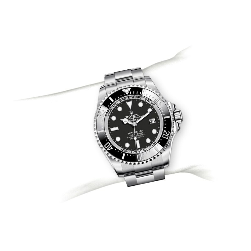 EM Sneakers Rolex Deepsea 136660 Black Dial