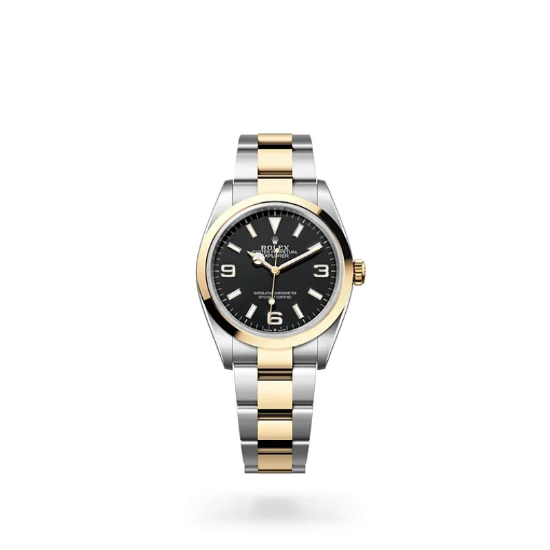 EM Sneakers Rolex Explorer 124273 Gold Case