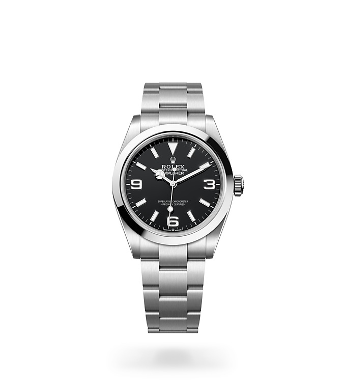 EM Sneakers Rolex Explorer 224270 Black Dial