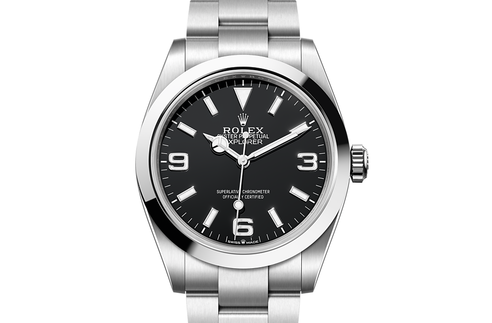 EM Sneakers Rolex Explorer 224270 Black Dial