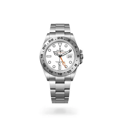 EM Sneakers Rolex Explorer II 226570 white dial 01