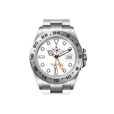 EM Sneakers Rolex Explorer II 226570 white dial 02