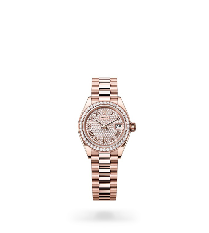 EM Sneakers Rolex Lady-Datejust 279135RBR Diamond Dial