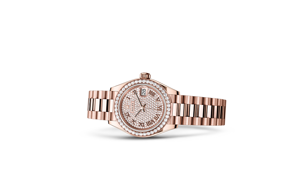 EM Sneakers Rolex Lady-Datejust 279135RBR Diamond Dial