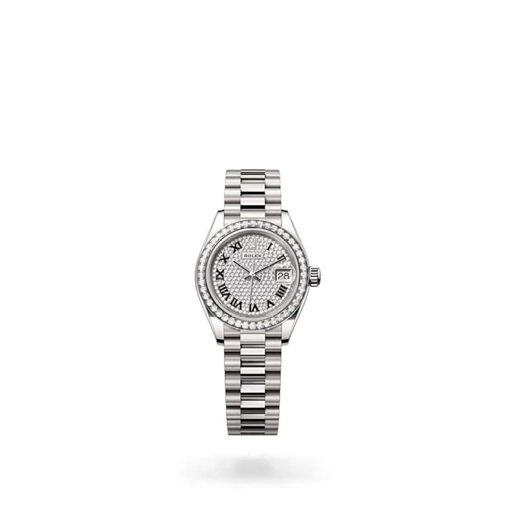 EM Sneakers Rolex Lady-Datejust 279139RBR Diamond Dial