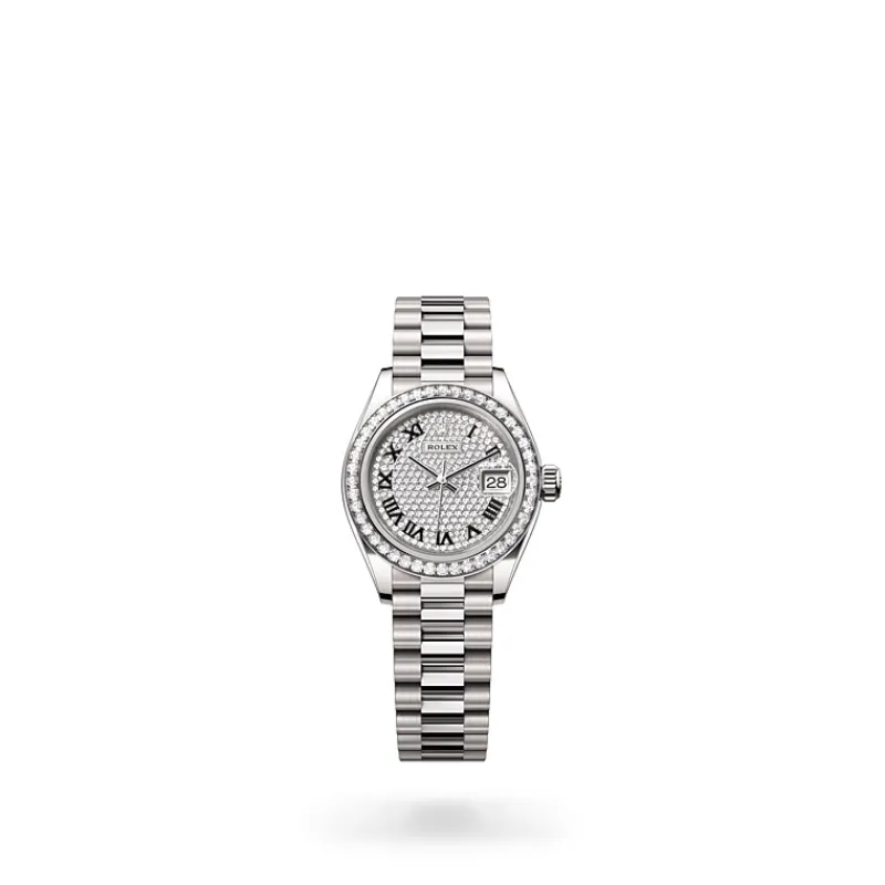 EM Sneakers Rolex Lady-Datejust 279139RBR Diamond Dial