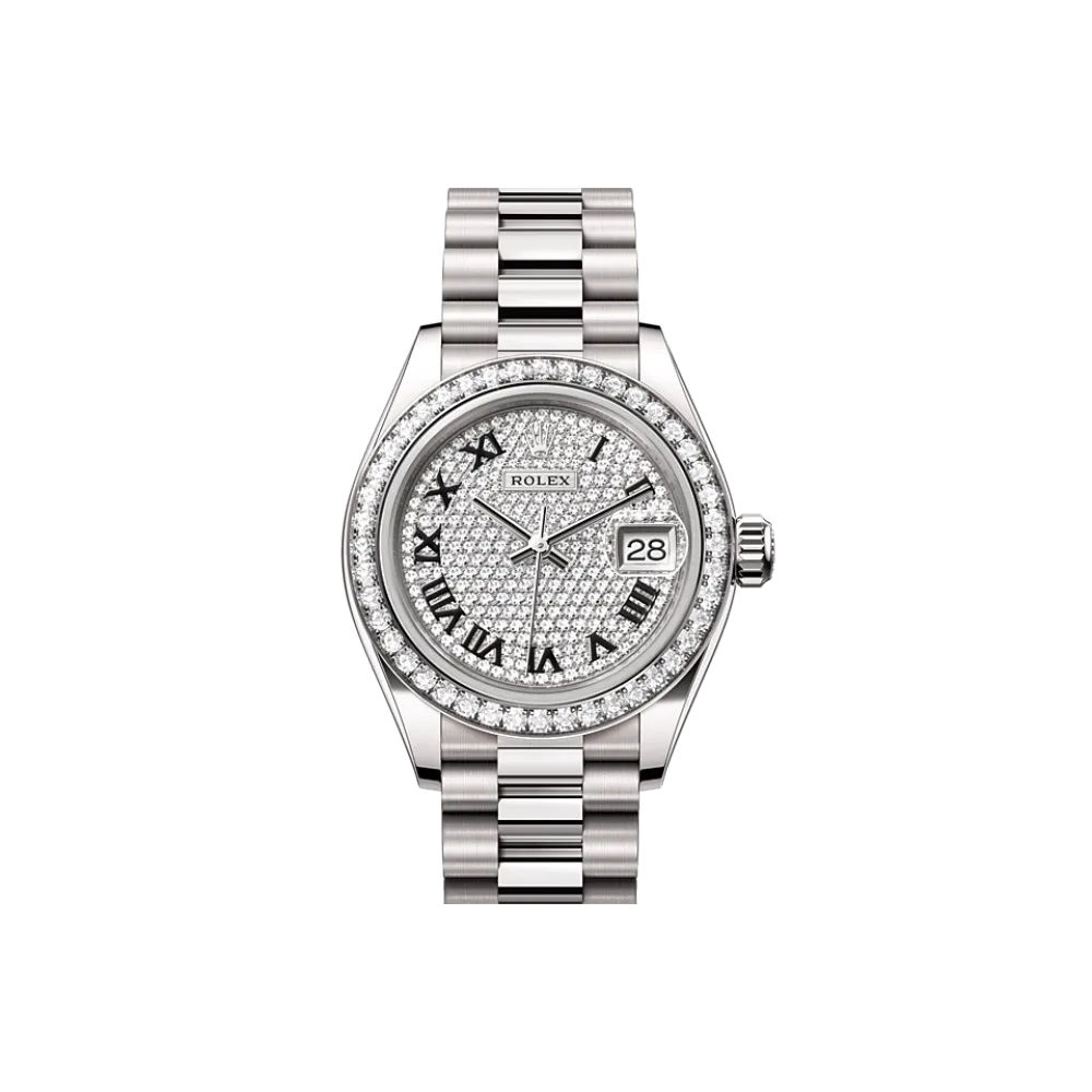 EM Sneakers Rolex Lady-Datejust 279139RBR Diamond Dial