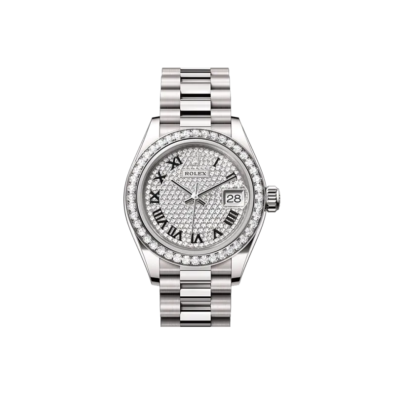 EM Sneakers Rolex Lady-Datejust 279139RBR Diamond Dial