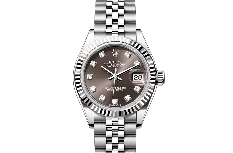 EM Sneakers Rolex Lady-Datejust 279174 Grey Dial