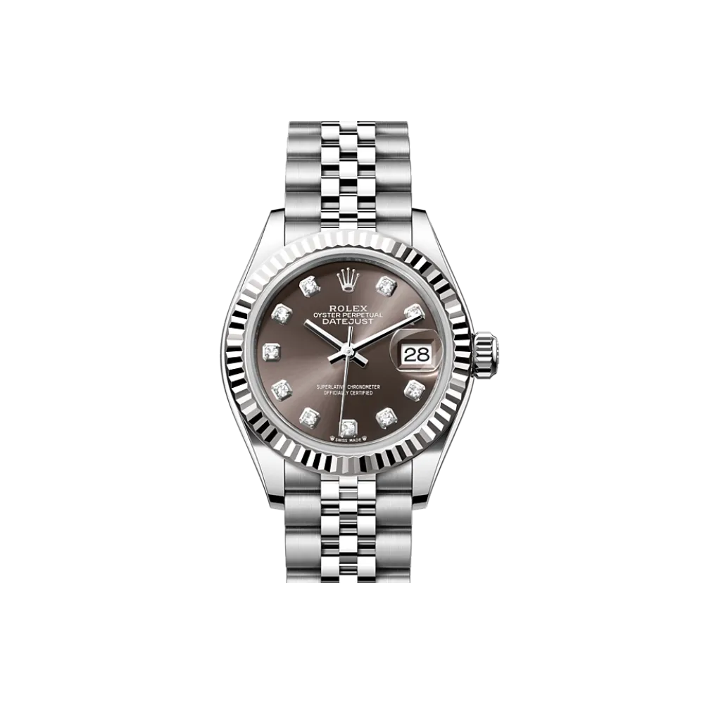 EM Sneakers Rolex Lady-Datejust 279174 Grey Dial