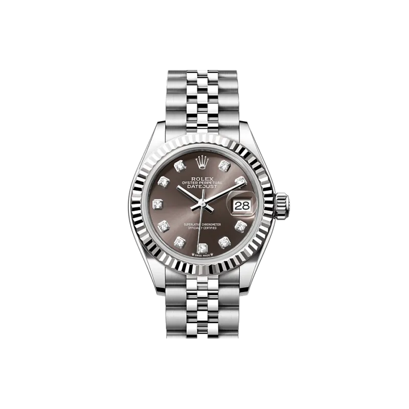 EM Sneakers Rolex Lady-Datejust 279174 Grey Dial