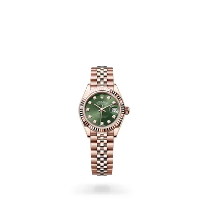 EM Sneakers Rolex Lady-Datejust 279175 Green Dial 01