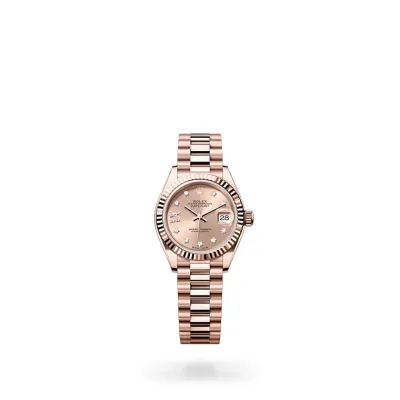 EM Sneakers Rolex Lady-Datejust 279175 Rose Gold Dial 01