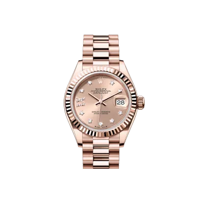 EM Sneakers Rolex Lady-Datejust 279175 Rose Gold Dial 02