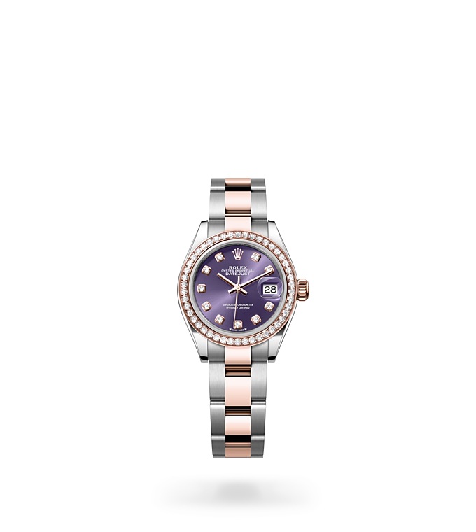 EM Sneakers Rolex Lady-Datejust 279381RBR  Aubergine Dial