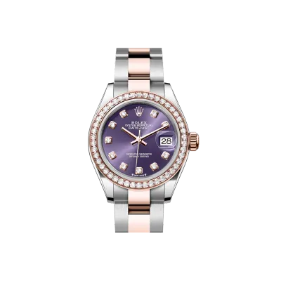 EM Sneakers Rolex Lady-Datejust 279381RBR  Aubergine Dial 02